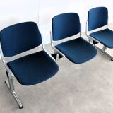 Vintage bench | waiting room bench | 1970s | Castelli