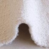 White Kilim Hallway Rug - 437 x 133 cm