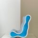 Biomorphic ceramic vase