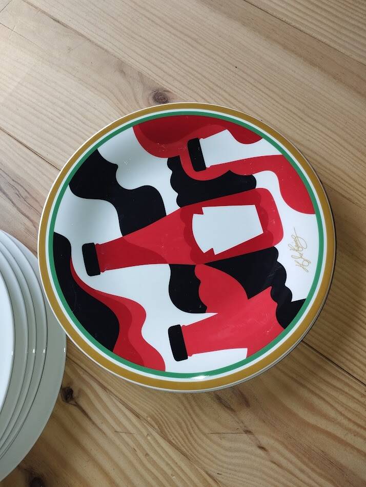 Set of 8 Villeroy & Boch x Heinz plates – Limited editions – Ø 27 cm