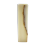 Quadrangular vase in the 1970s Onyx