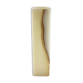 Vase quadrangulaire en Onyx des années 1970