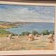 Original Swedish Oil on Panel – “Landscape” by Sven Atterling – Signed – Vintage & Framed – 57 × 49 cm (22.4" × 19.3")