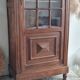 Antique glass-fronted Parisian wardrobe