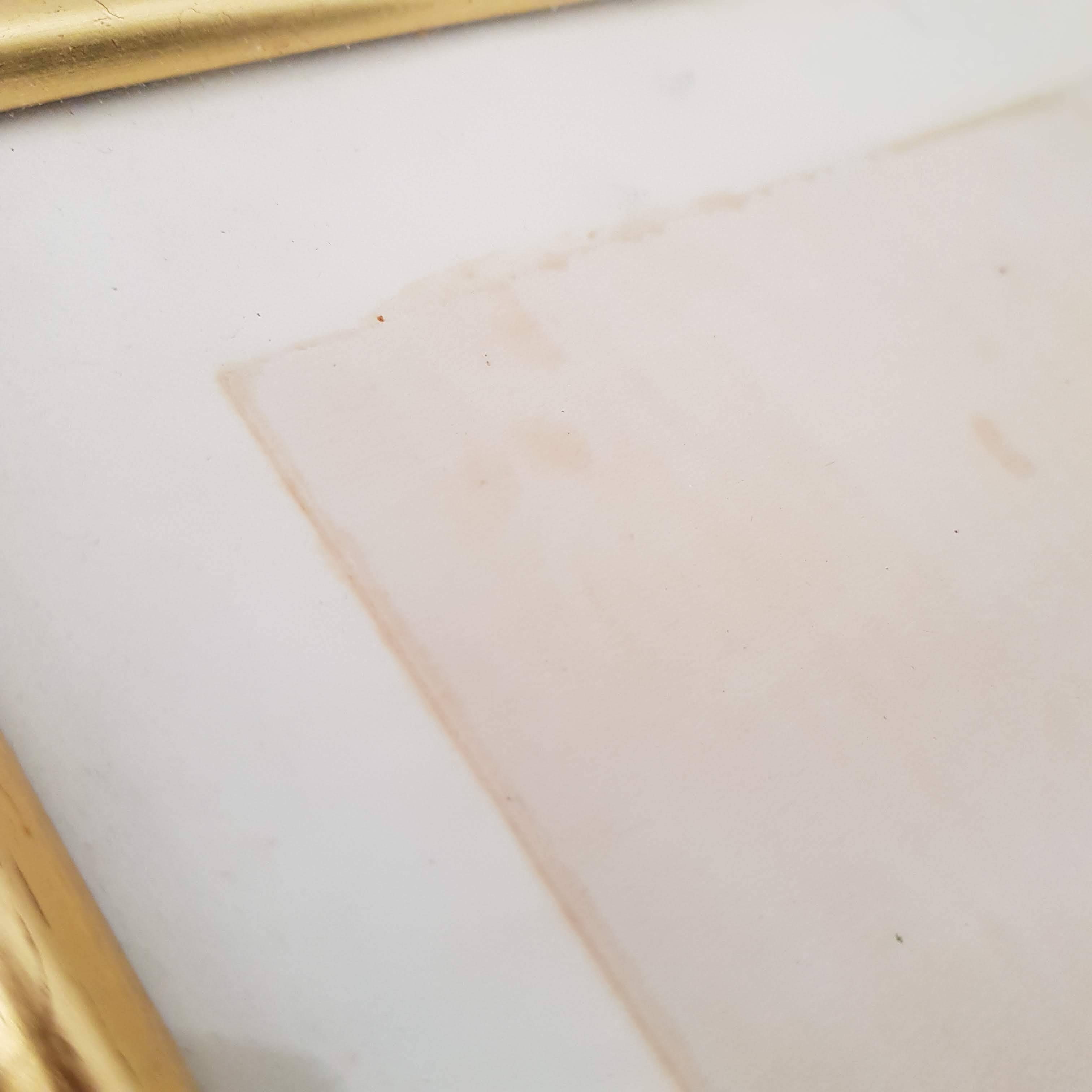 Japanese print on paper drawing of bird and flowers