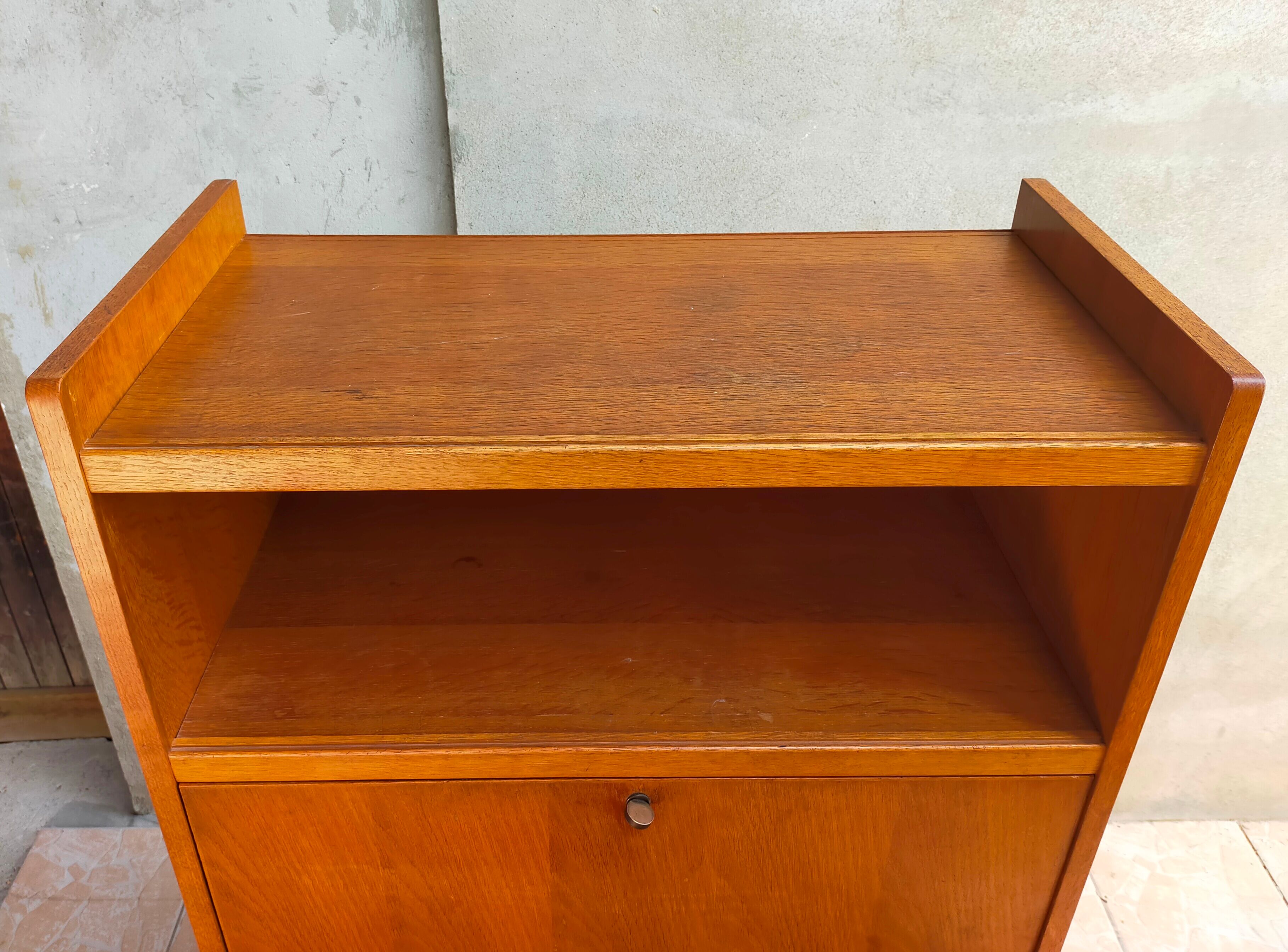 Vintage oak secretary