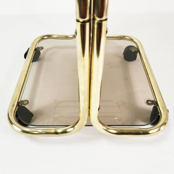 Table d'appoint mobile moderniste, Allemagne, 1970