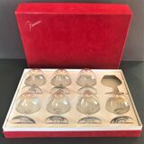 Baccarat Napoleon crystal cognac glasses