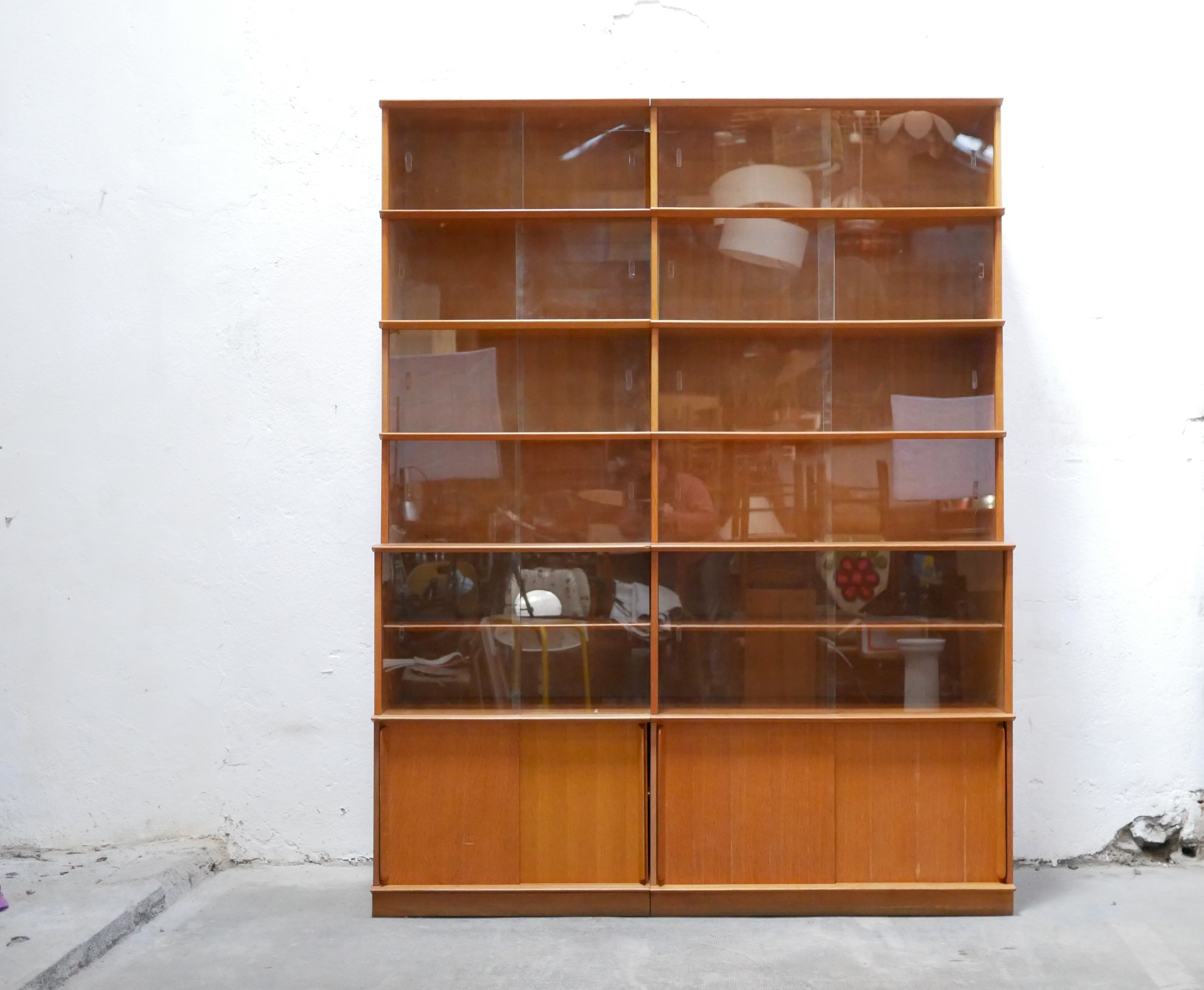 Showcase bookcase by Didier Rozaffy for Meubles Oscar editions