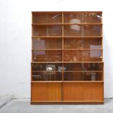 Showcase bookcase by Didier Rozaffy for Meubles Oscar editions