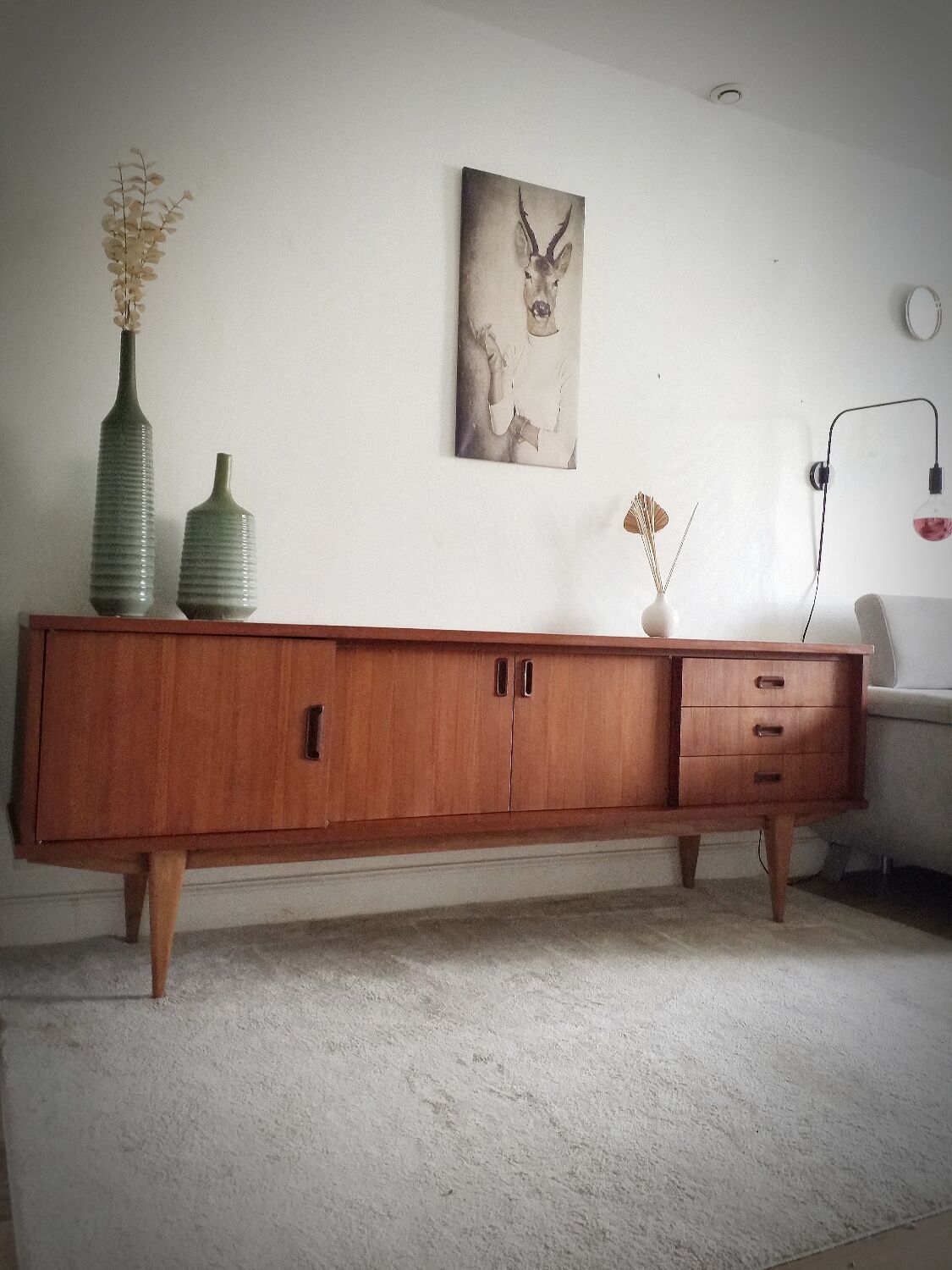Enfilade teck années 60
