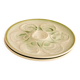Pair of slip oyster plates, Blue & Green, 1960