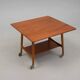 Hans Wegner Side Table / Desk with Wheels for Andreas Tuck – Oak and Teak, 1950s Danish Design