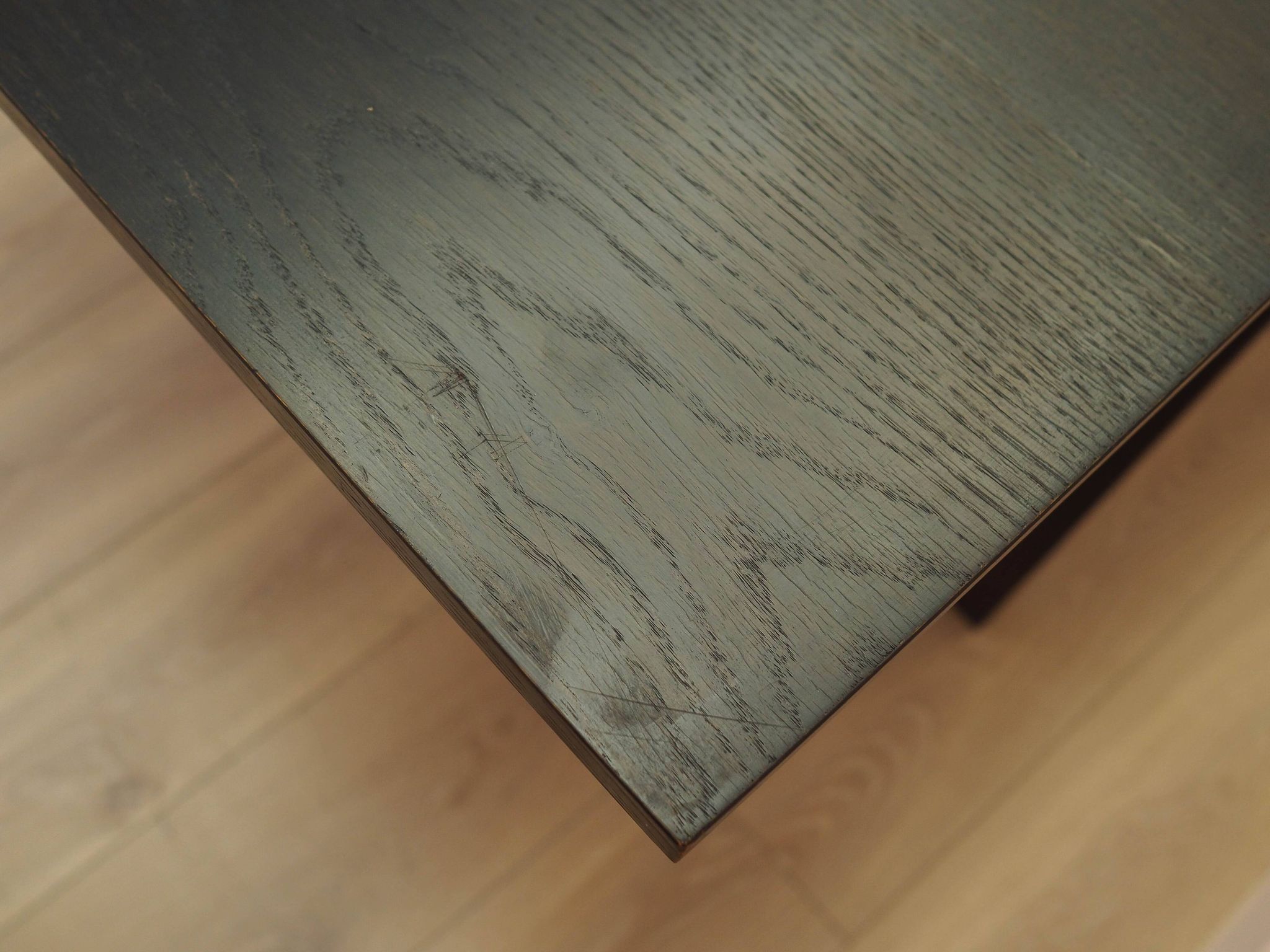 Table en chêne, design danois, années 1970, fabriquée au Danemark