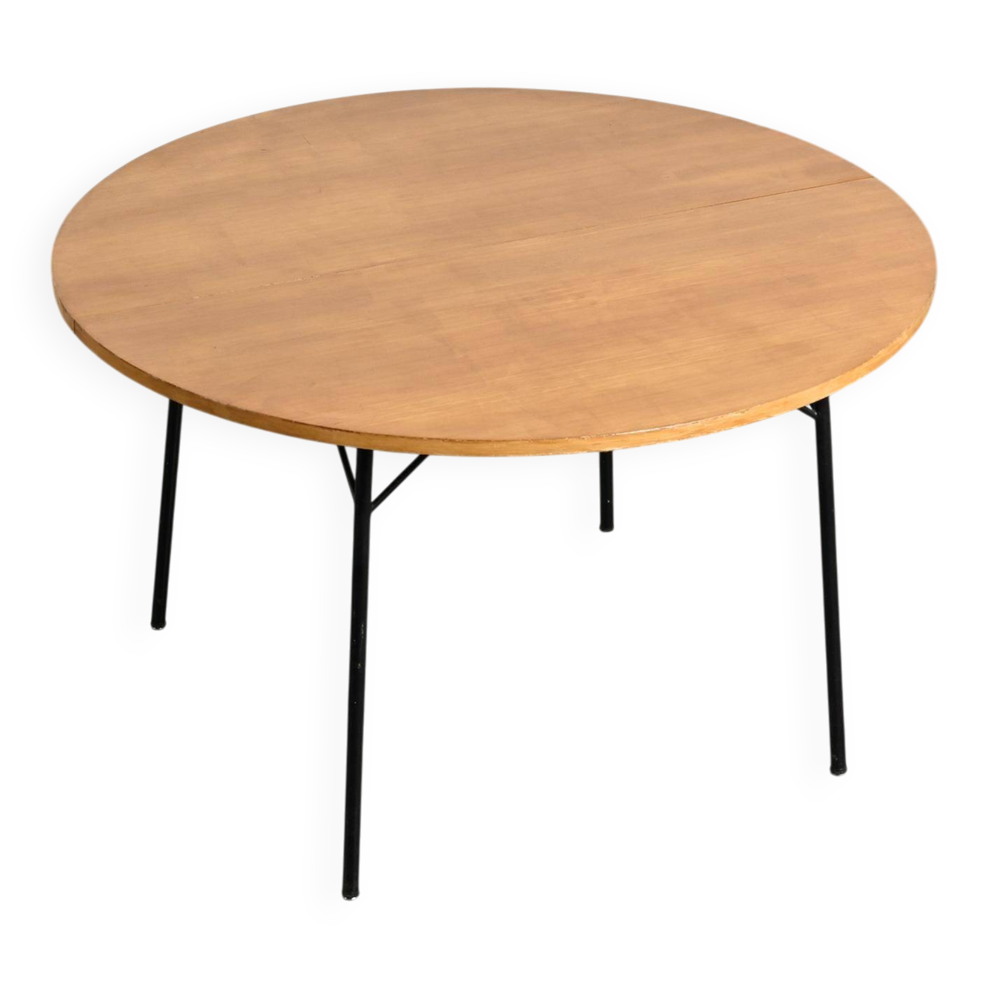 Model 302 table in ash by Alain Richard, 1954, T.V. Furniture.