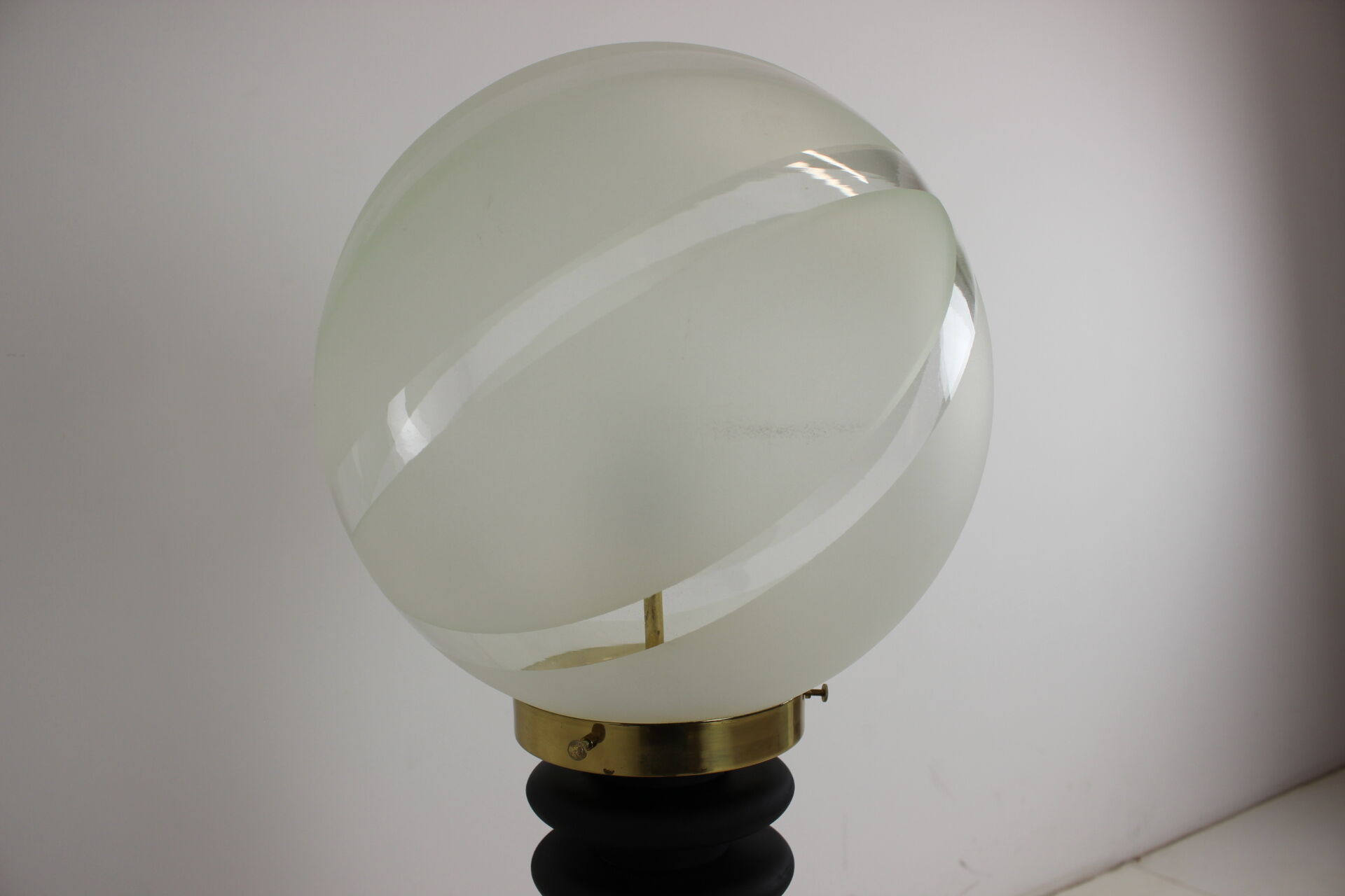 Floor wood lamp, germany, 1970s