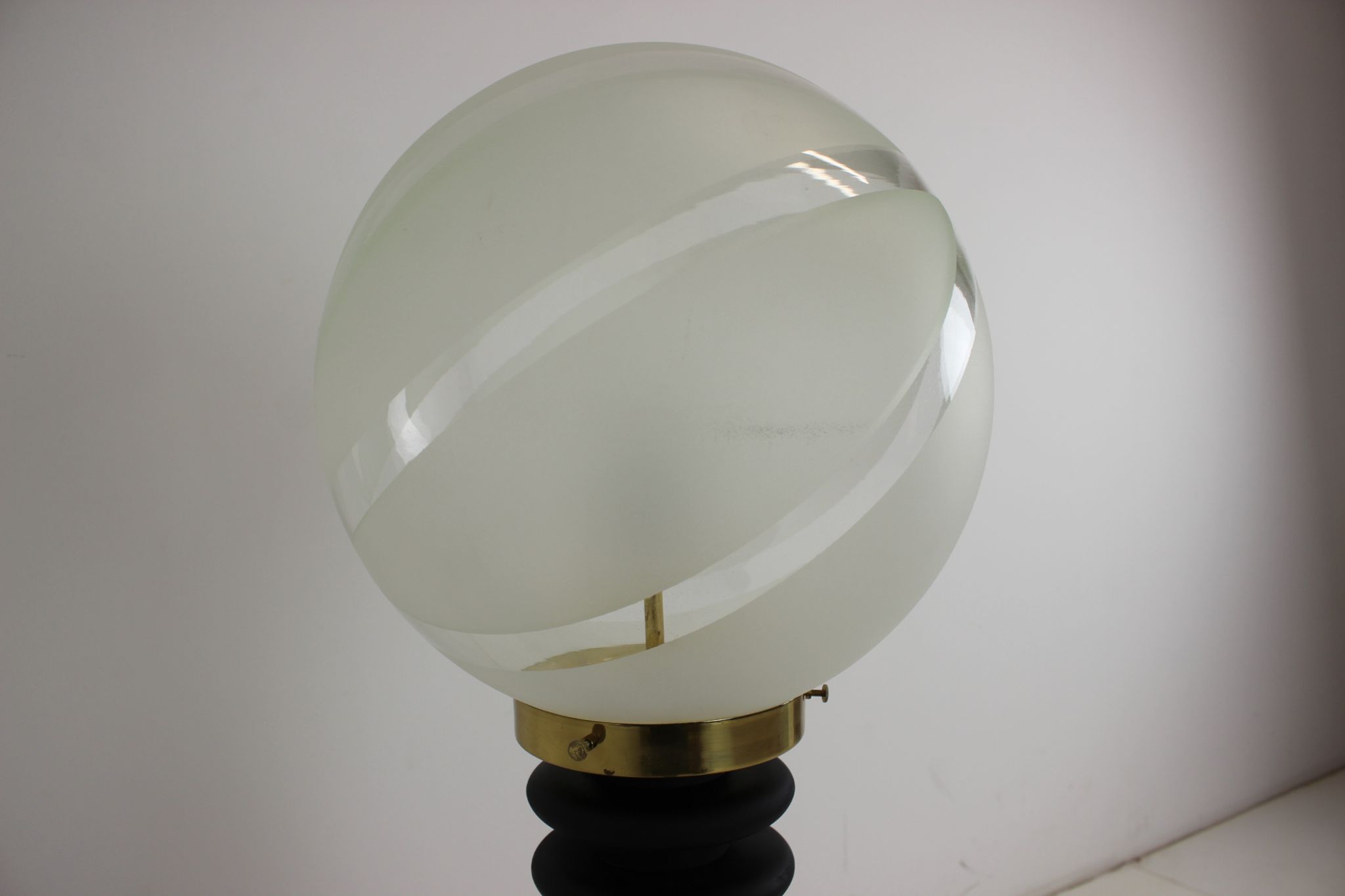 Lampadaire en bois, Allemagne, années 1970
