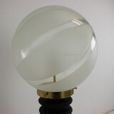 Floor wood lamp, germany, 1970s