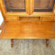 Bureau vitrine Louis Philippe en merisier 19eme