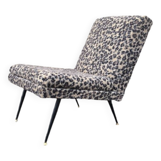 50s bouclette armchair