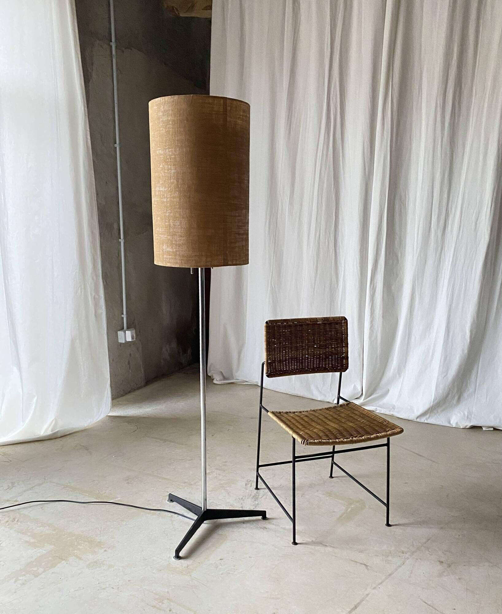 German floor lamp by Staff Leuchten, 1960s.