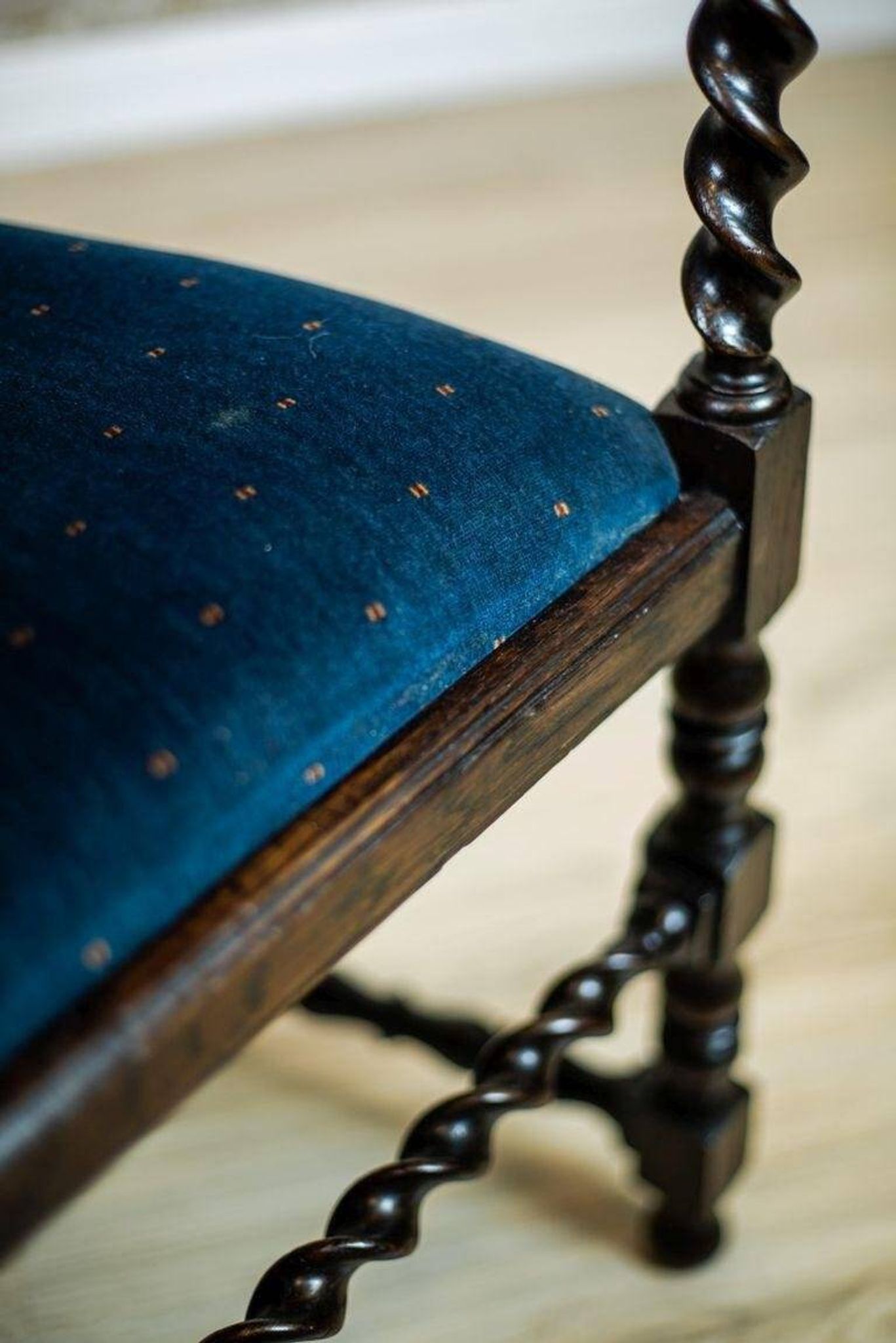 Antique Eclectic Carved Armchairs, 1890s