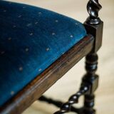 Antique Eclectic Carved Armchairs, 1890s