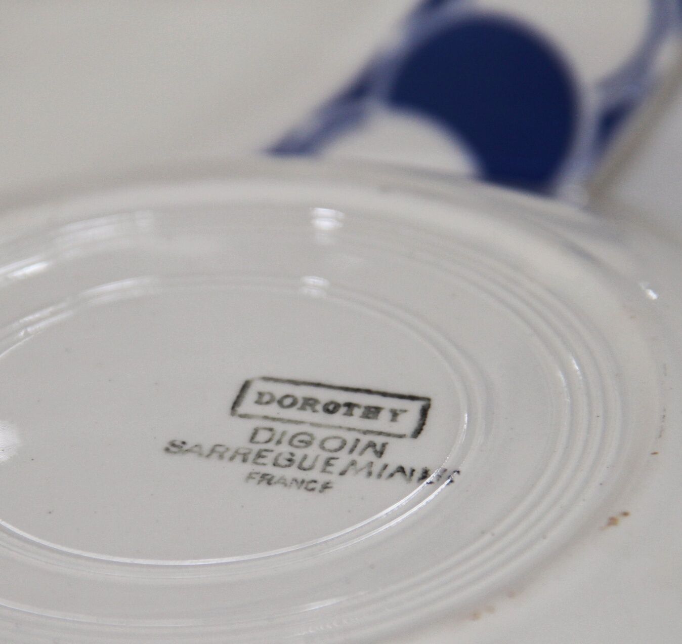 Lot of 3 Dorothy Digoin hollow plates