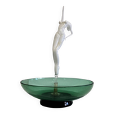 Murano : baguier ou vide poche époque Art nouveau
