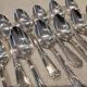12 silver-plated dessert spoons, Ercuis silversmith, Louis XV 29