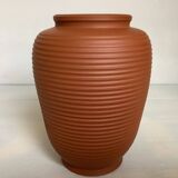 Small vase akru for klinker ceramics terracotta