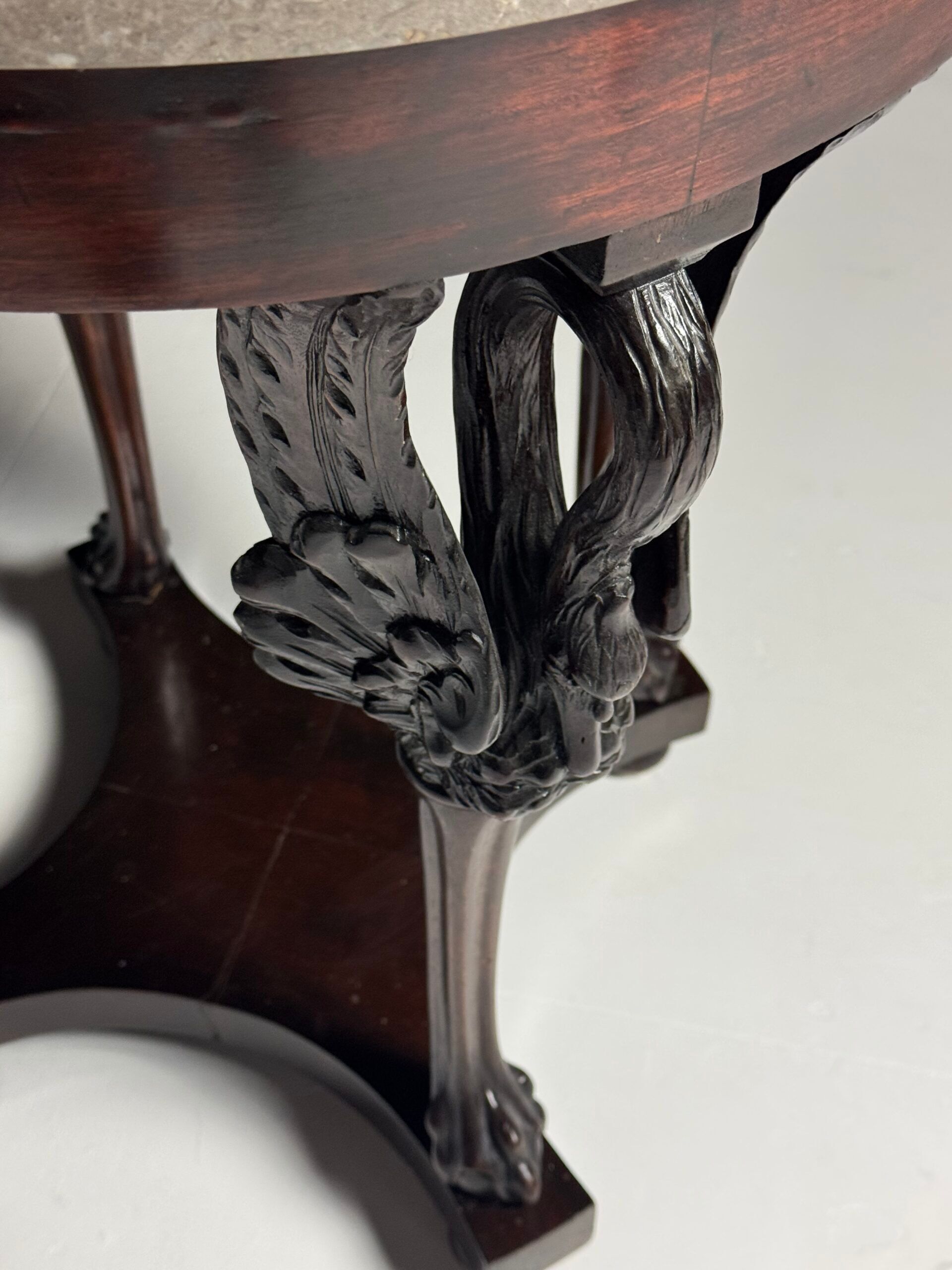 Empire gueridon 19th century mahogany