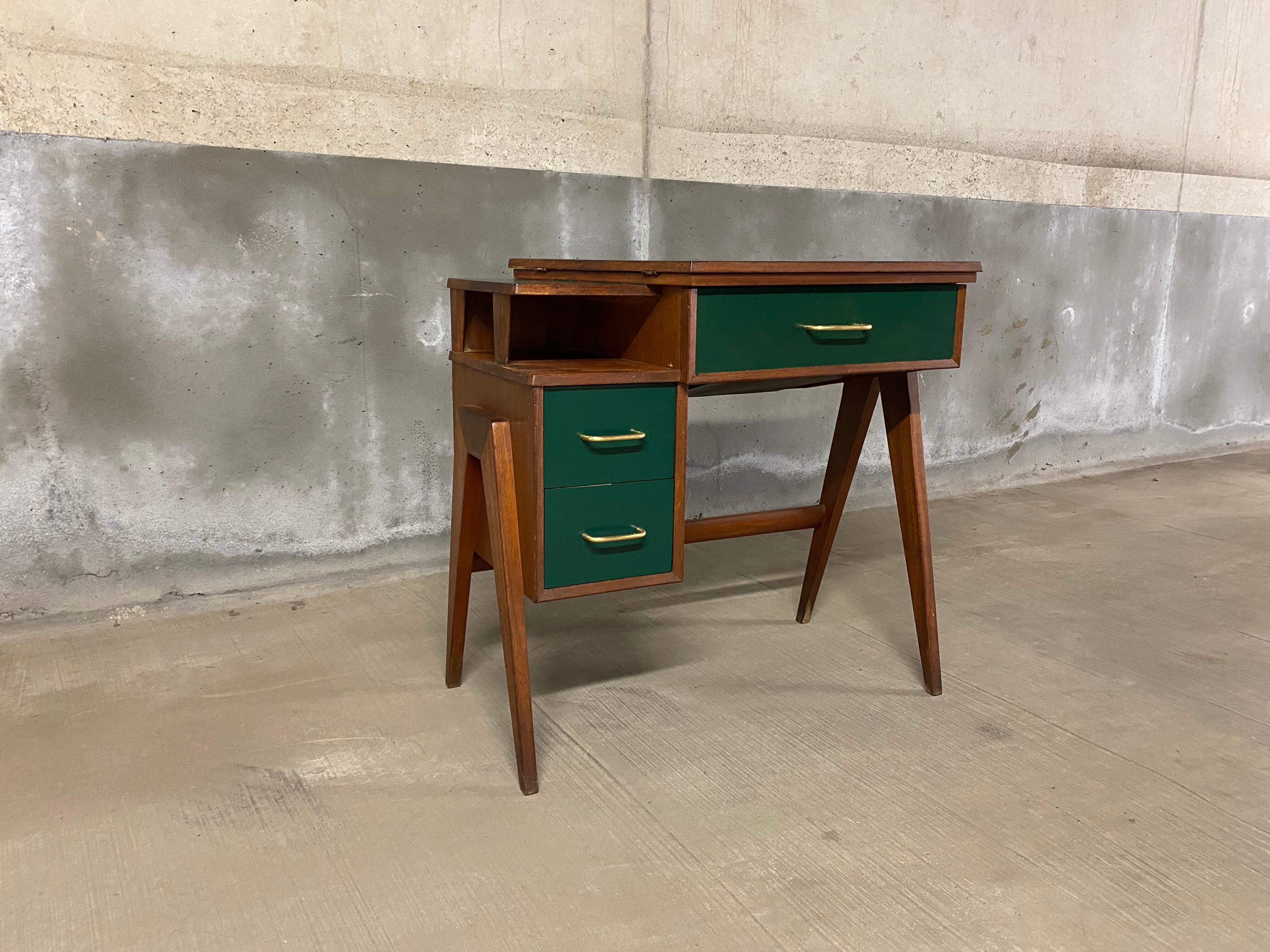 Scandinavian style office by Singer year 1960s