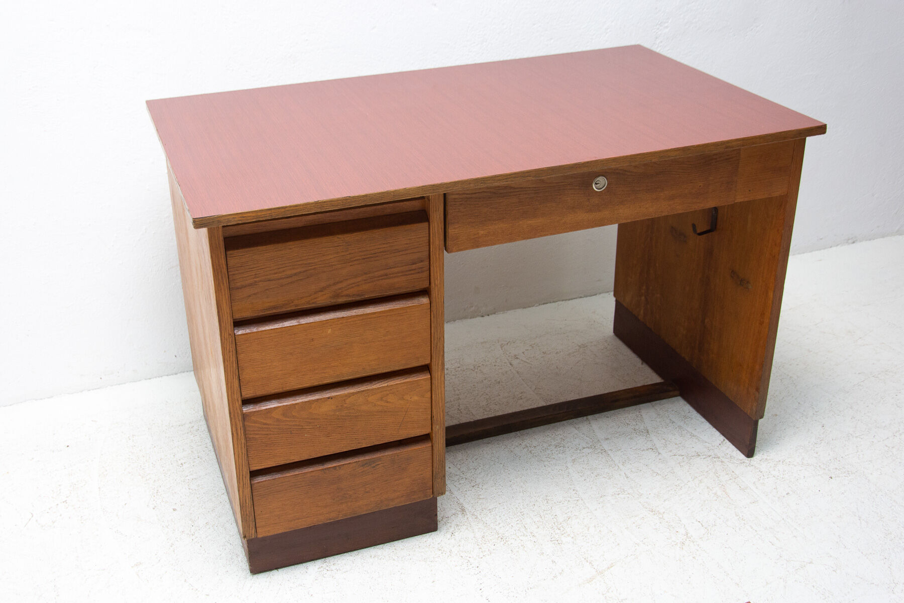 Mid century writing desk, 1960´s, Czechoslovakia, Brussels period