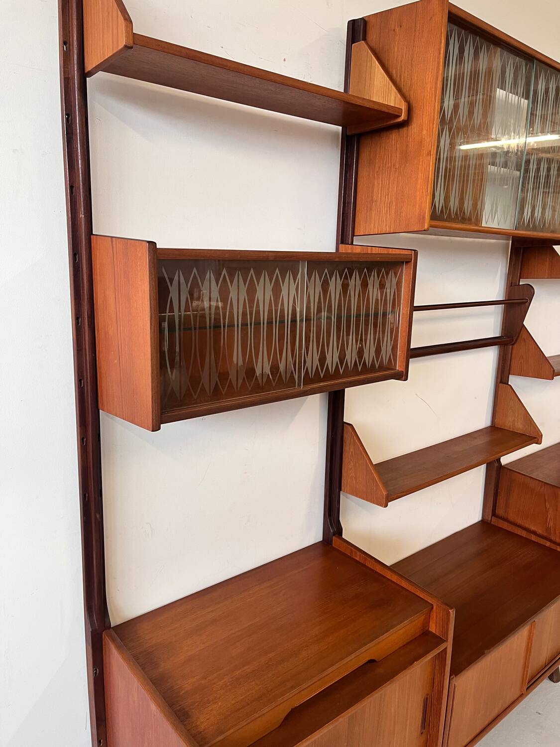 Teak Bookcase by Aandal Møbler, 1960’s Norway