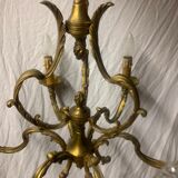 Bronze chandelier 6 branches