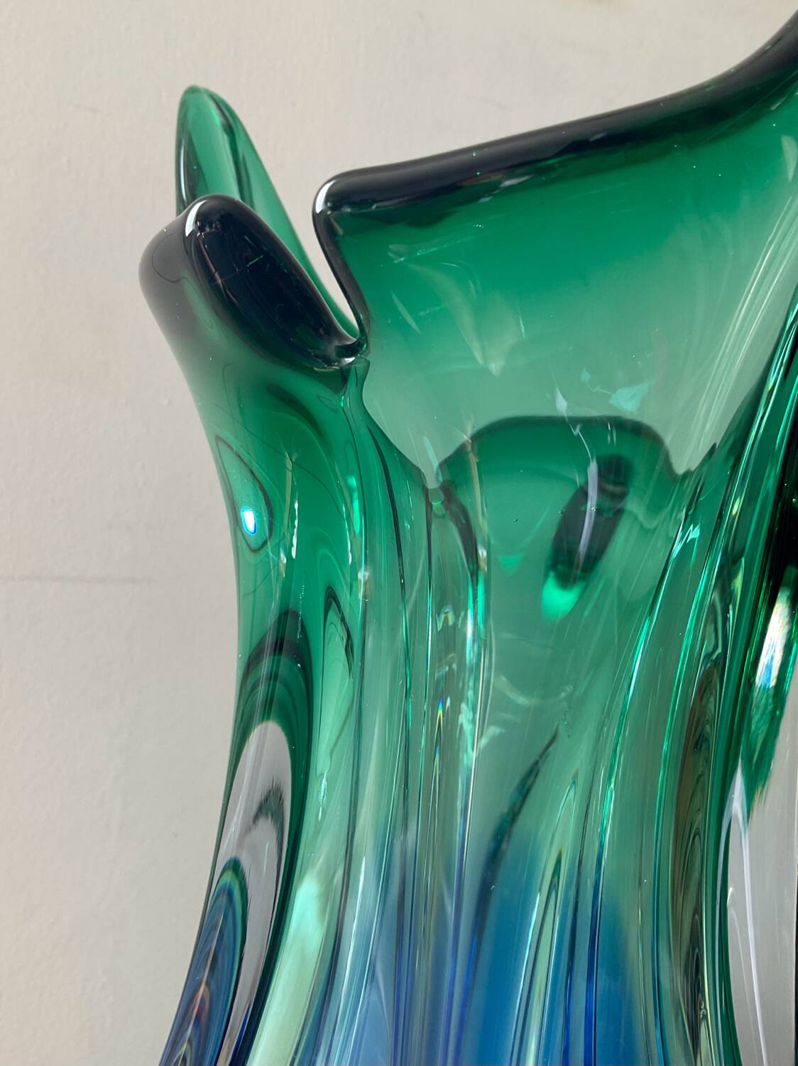 Large vintage Murano vase from the 70s