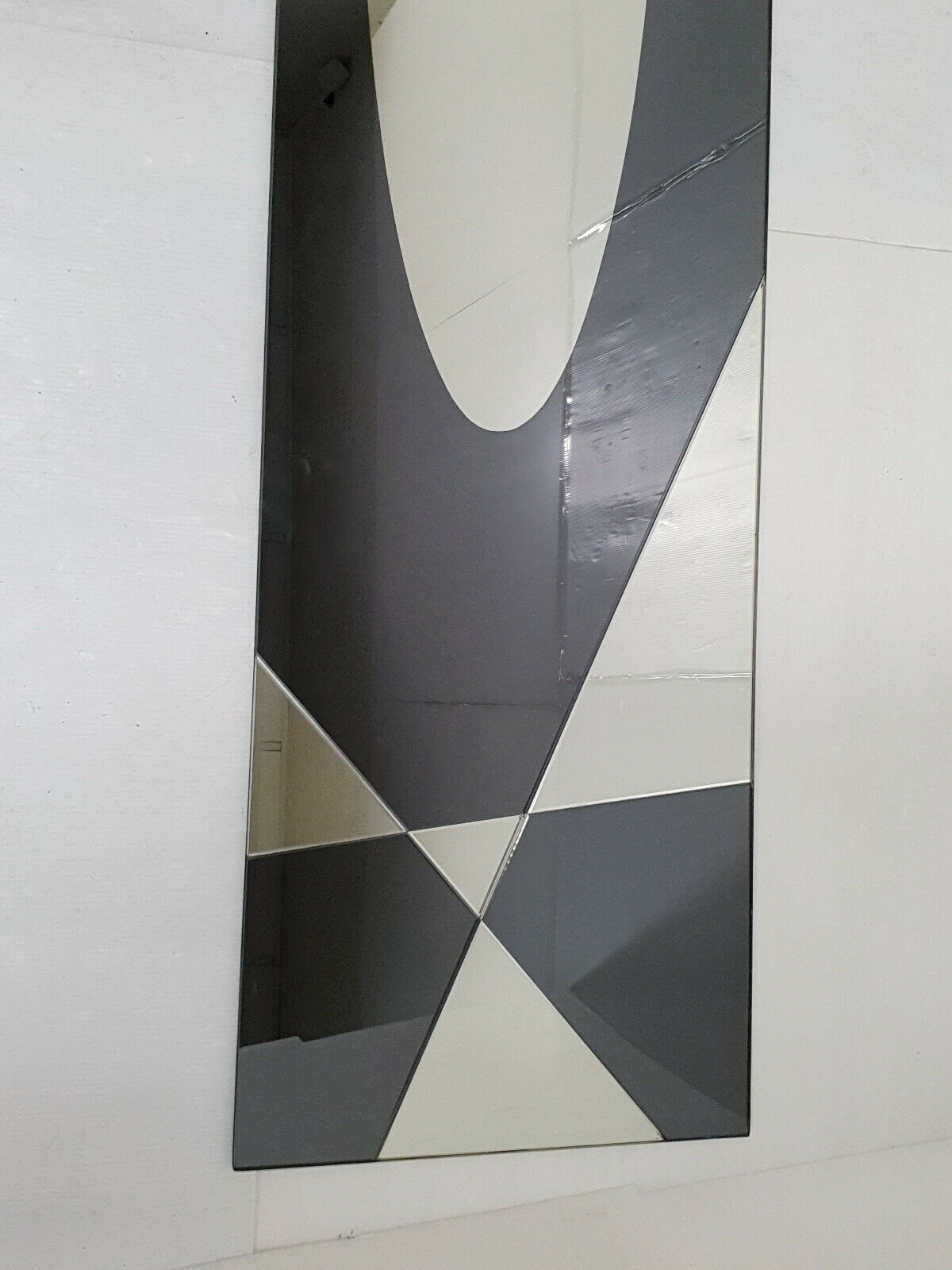 Vintage mirror Jacques Hitier 1950