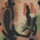 Abstract painting by Albert Coste