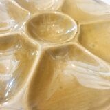 Set of 8 Gien oyster plates