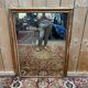 Louis-Philippe fireplace mirror | Gilded wood | 19th century