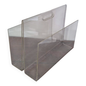 Porte-revues vintage - transparent