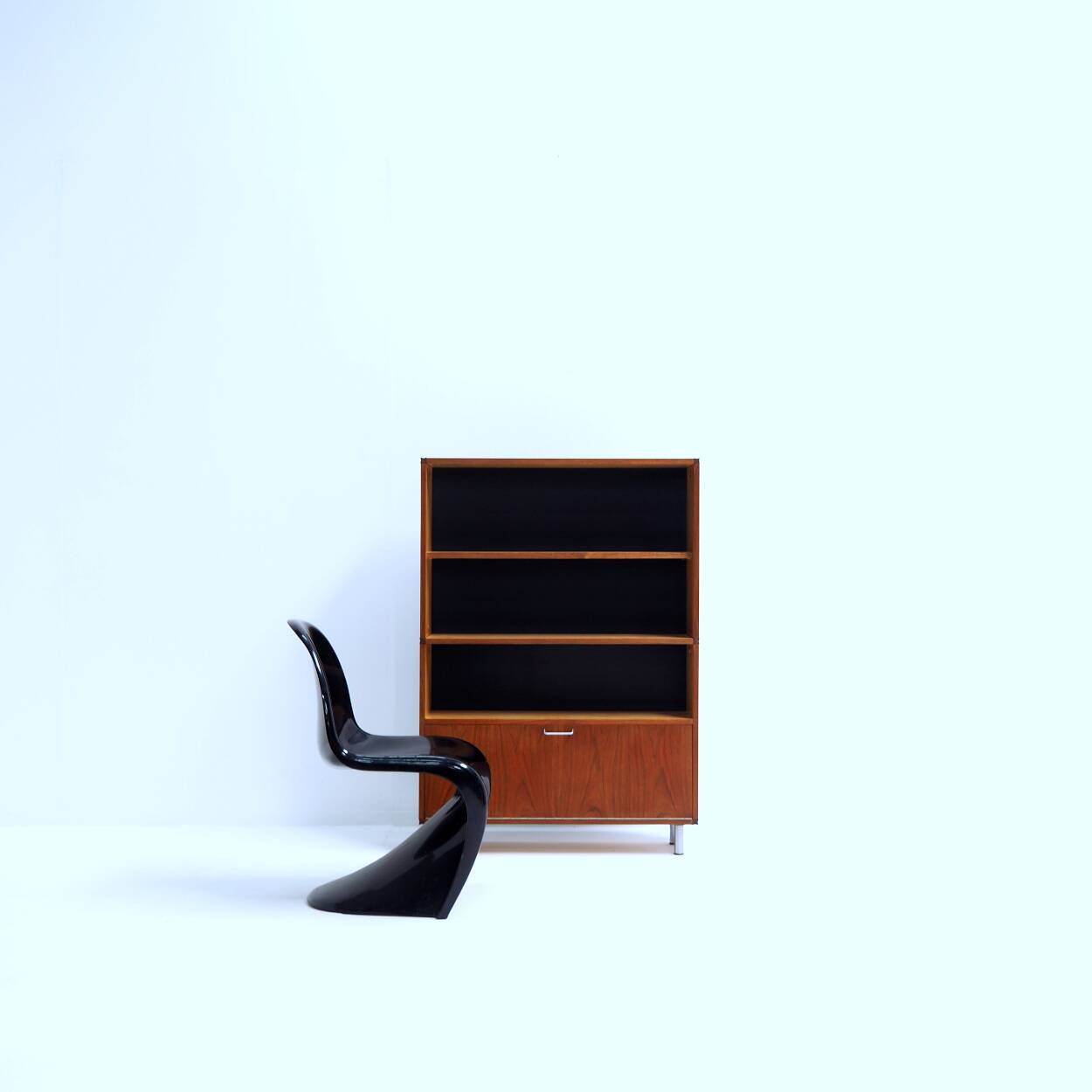 Wall Cupboard with Fallen Front by Cees Braakman for Pastoe