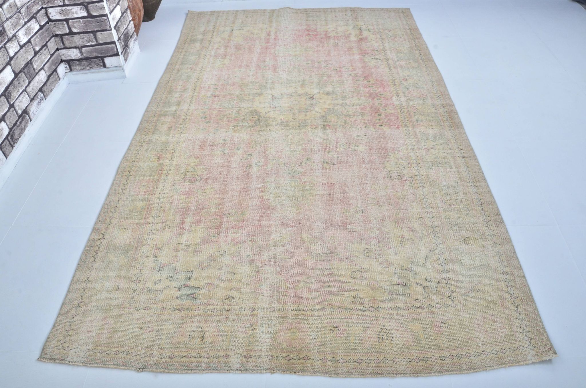 Vintage Anatolian Wool Carpet sku 3209