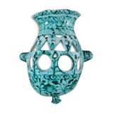 Ceramic wall lamp, 1970, handcrafted, mid-century, vintage