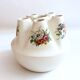 Handcrafted tulip tree vase with ceramic flowers