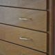 Chest of drawers vintage feet compass 1970