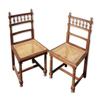 Chaises bistrot type Henri II