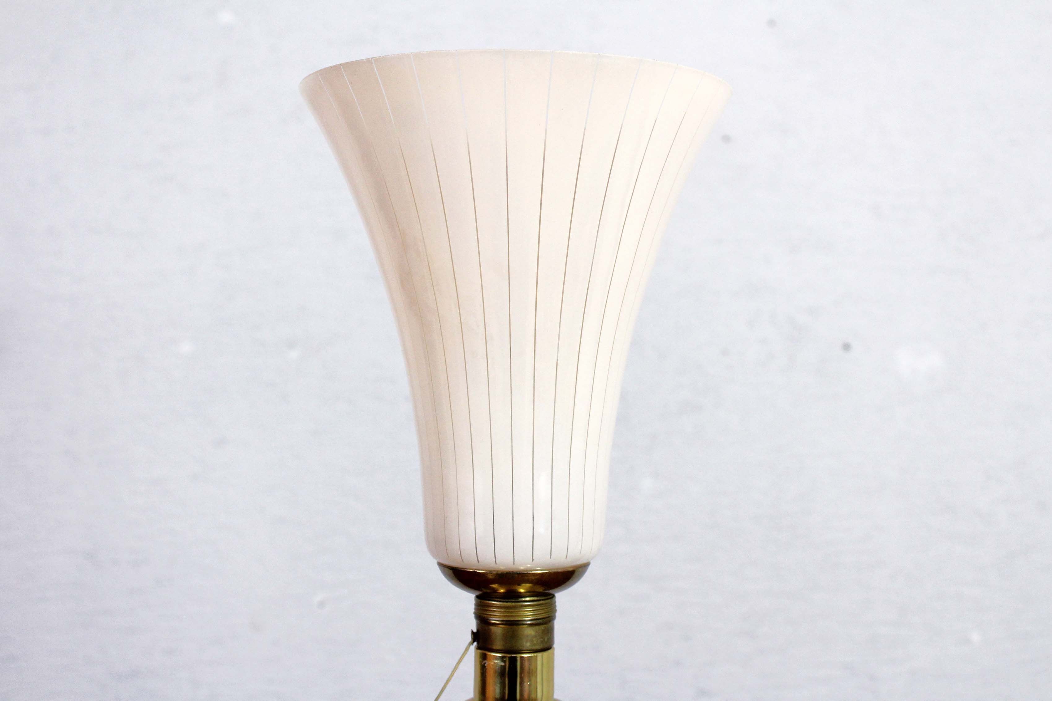 Mazda art déco lampe années 50