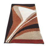 Vintage carpet 70s rectangular 135x80cm